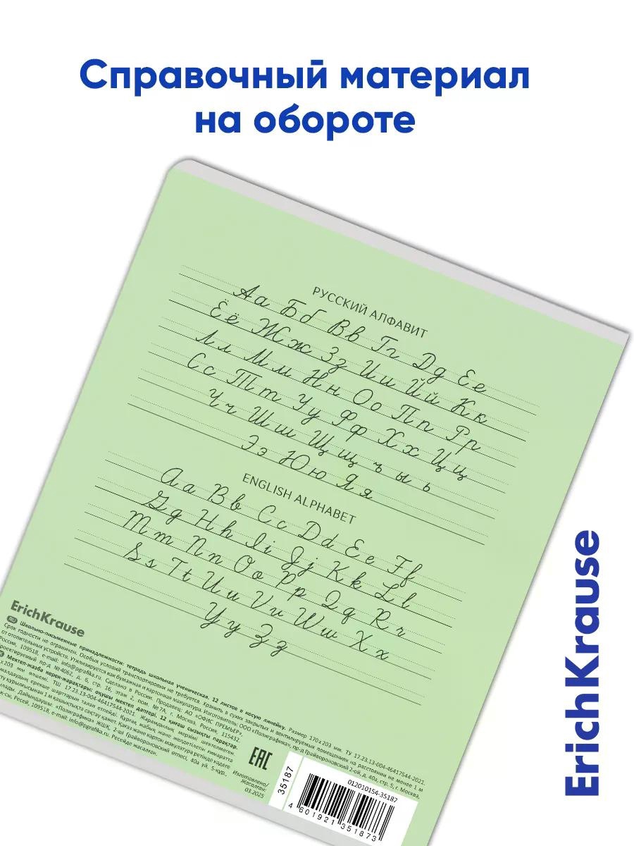 Тетрадь 12 л. в косую линейку ErichKrause «Классика»