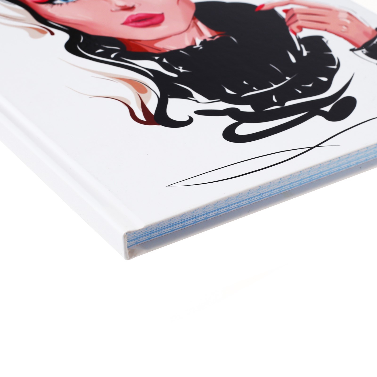 Колледж-тетрадь Calligrata «Красотка» А4, 120 л. клетка, твёрдая обложка